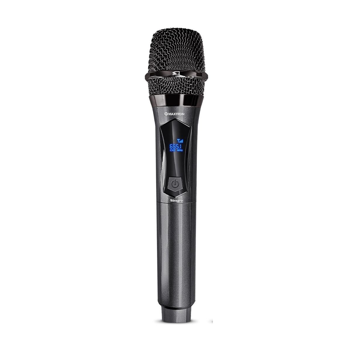 Maxtron - Micrófono Singer MX708WL Wireless Recargable Karaoke
